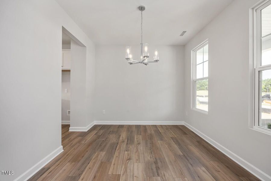 Spacious, unfurnished interior of a new home in Woodland Crossing, Zebulon (Image 14).
