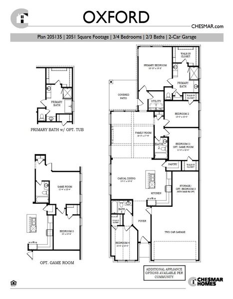 2D floor plan layout for the Oxford by Chesmar Homes in New Haven, Manor, TX (Image 3). 2D floor plan layout for the Oxford by Chesmar Homes in New Haven, Manor, TX (Image 3).