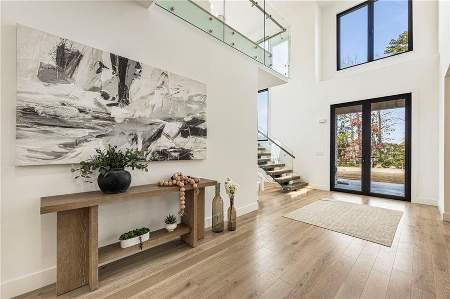 Furnished interior view inside a new home in , Suwanee (Image 54).