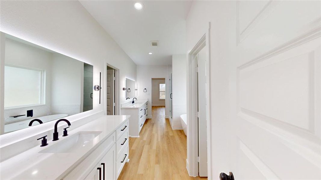 Furnished interior view inside a new home in , Greenville (Image 16).