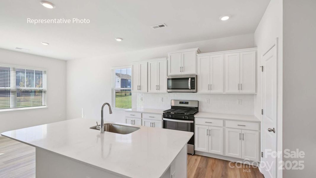 Furnished interior view inside a new home in Wallace Springs, Statesville (Image 3).