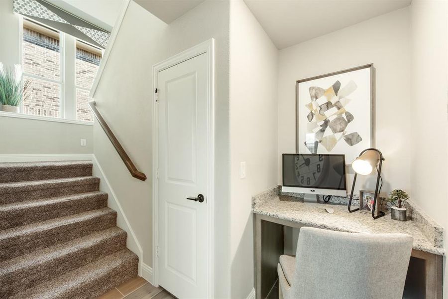 Furnished interior view inside a new home in West Crossing, Anna (Image 13). Furnished interior view inside a new home in West Crossing, Anna (Image 13).