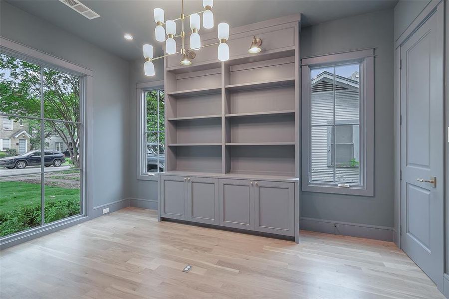 Furnished interior view inside a new home in , Dallas (Image 11).