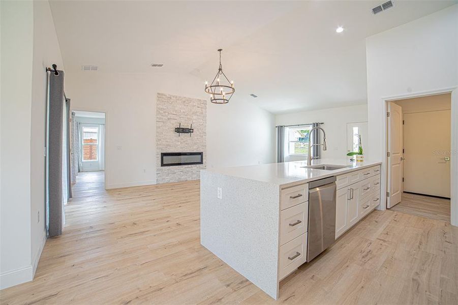 Furnished interior view inside a new home in , Spring Hill (Image 10).