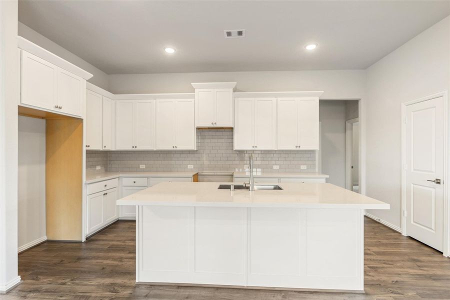Furnished interior view inside a new home in Brookewater, Rosenberg (Image 6).