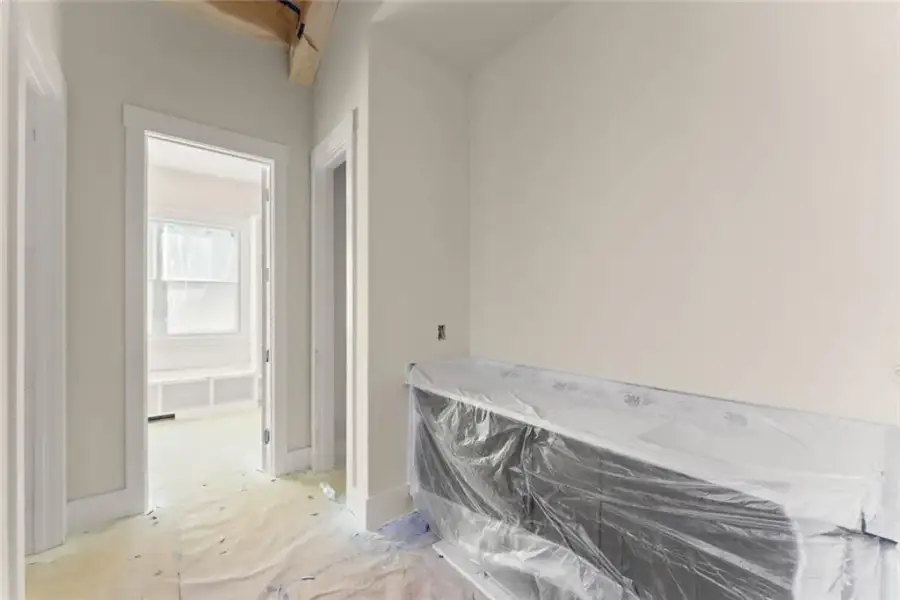 In-progress construction of a new home in , Dawsonville, GA (Image 18).