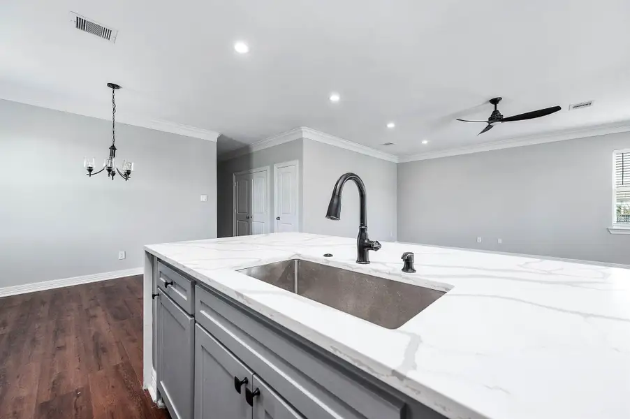 Furnished interior view inside a new home in , Galveston (Image 13). Furnished interior view inside a new home in , Galveston (Image 13).