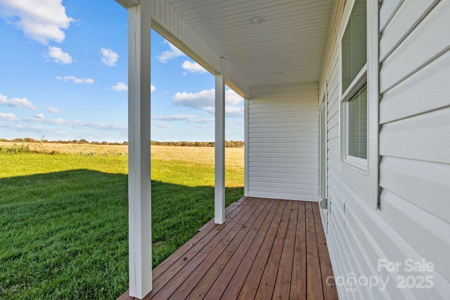 Exterior details and patio area of a home in , Olin (Image 22). Exterior details and patio area of a home in , Olin (Image 22).