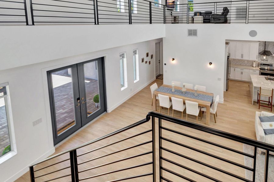 Furnished interior view inside a new home in , North Palm Beach (Image 64). Furnished interior view inside a new home in , North Palm Beach (Image 64).