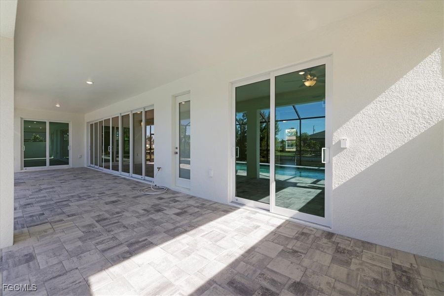 Exterior details and patio area of a home in Cape Coral, Cape Coral (Image 30).