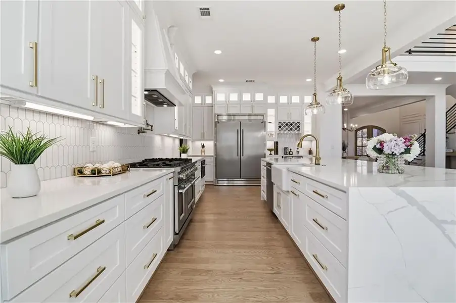 Furnished interior view inside a new home in , Grayson (Image 4).
