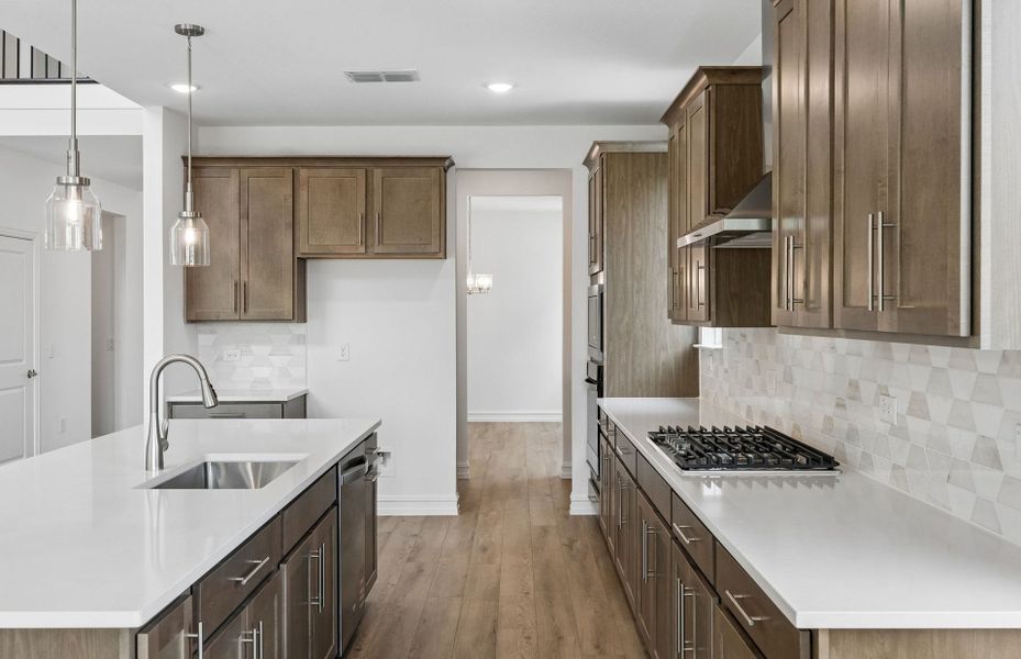 Furnished interior view inside a new home in Wilson Creek Meadows, Celina (Image 9).