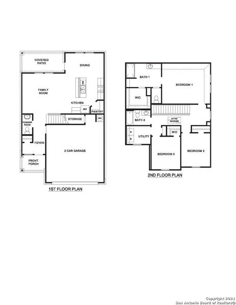 2D floor plan layout of this home in Applewood, San Antonio, TX (Image 2). 2D floor plan layout of this home in Applewood, San Antonio, TX (Image 2).