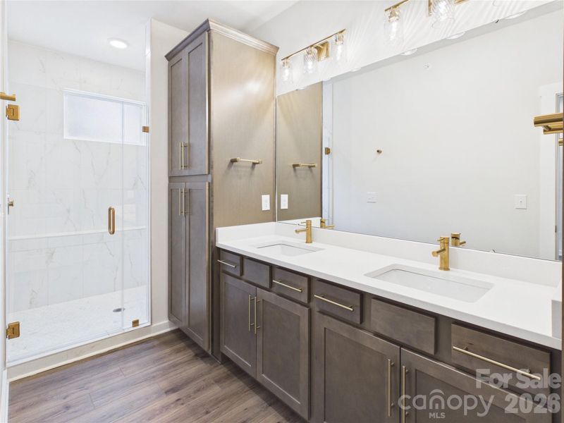 Furnished interior view inside a new home in , Charlotte (Image 33).