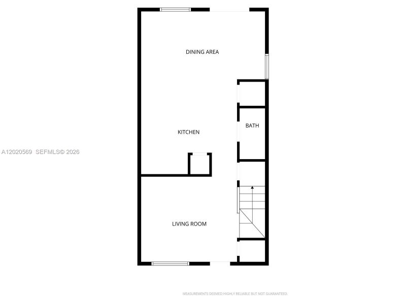 2D floor plan layout of this home in , Homestead, FL (Image 26).