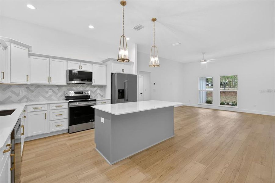 Furnished interior view inside a new home in , Wildwood (Image 6).