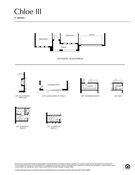 This dream home features elevation A, optional slider at family and som much more!