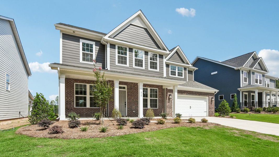 The Stonehaven Plan by DRB Homes in Michaux Gardens