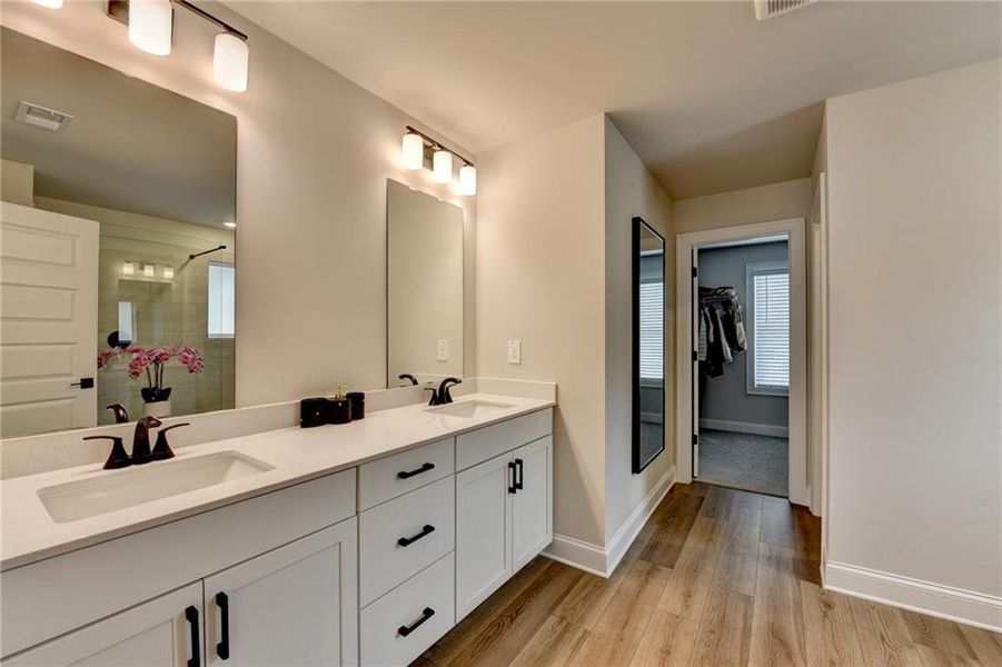 Furnished interior view inside a new home in , Braselton (Image 37). Furnished interior view inside a new home in , Braselton (Image 37).