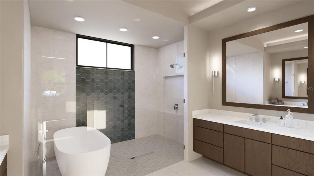 Furnished interior view inside a new home in , Archer (Image 8).