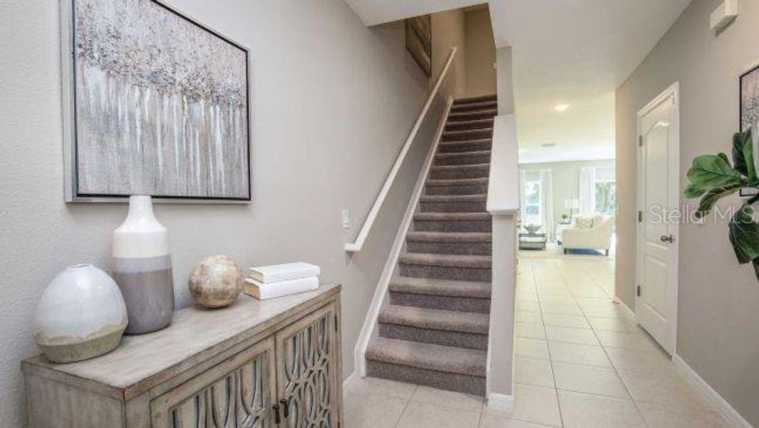 Furnished interior view inside a new home in , Lakeland (Image 20).