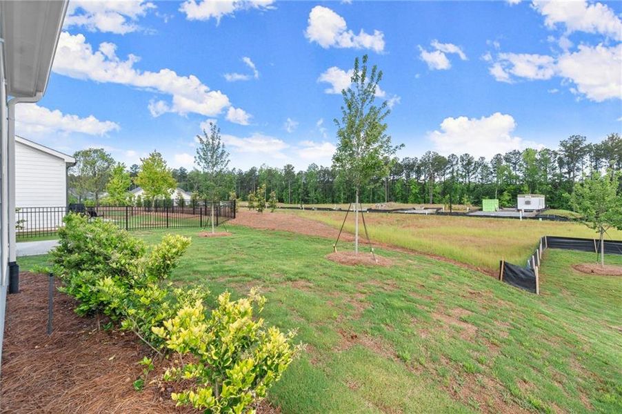 Exterior details and patio area of a home in , Kennesaw (Image 22).