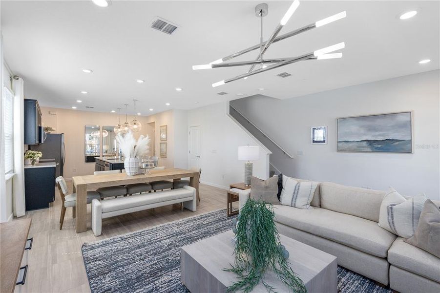Furnished interior view inside a new home in The Cove at Nona Sound, Orlando (Image 15).
