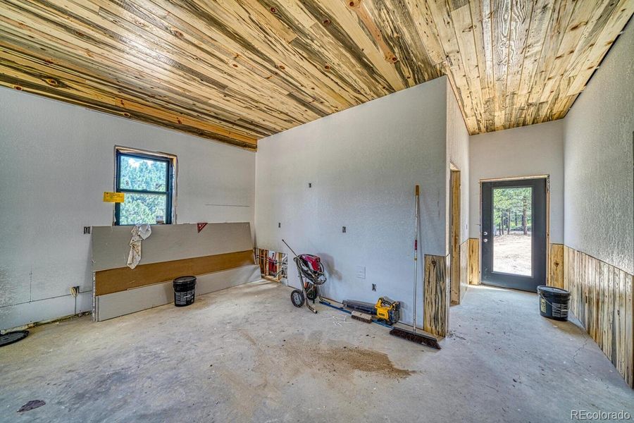 In-progress construction of a new home in , Westcliffe, CO (Image 21). In-progress construction of a new home in , Westcliffe, CO (Image 21).