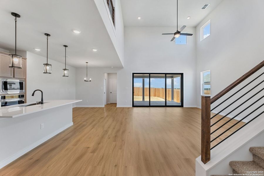 Spacious, unfurnished interior of a new home in Hickory Ridge Estates, Elmendorf (Image 8). Spacious, unfurnished interior of a new home in Hickory Ridge Estates, Elmendorf (Image 8).