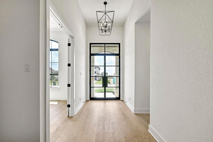 Spacious, unfurnished interior of a new home in Santa Rita Ranch: 90ft. lots, Liberty Hill (Image 12). Spacious, unfurnished interior of a new home in Santa Rita Ranch: 90ft. lots, Liberty Hill (Image 12).