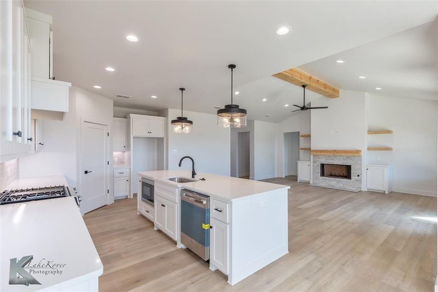 Furnished interior view inside a new home in , Abilene (Image 14). Furnished interior view inside a new home in , Abilene (Image 14).