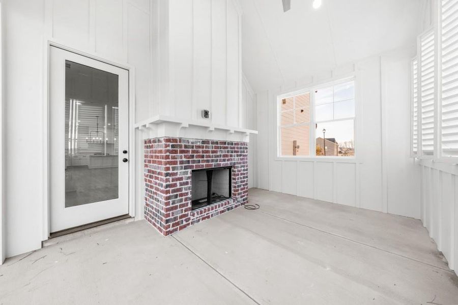 Furnished interior view inside a new home in , Canton (Image 50).