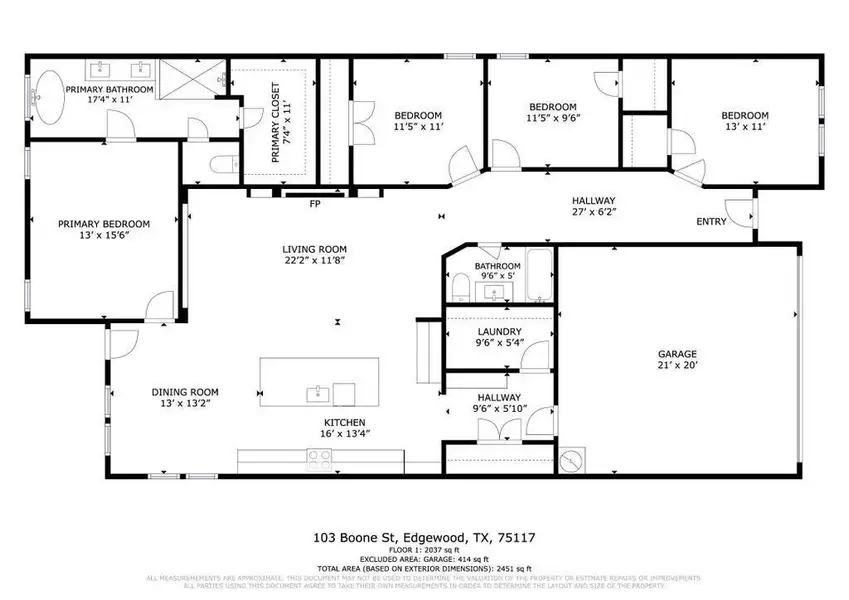 View of property floor plan