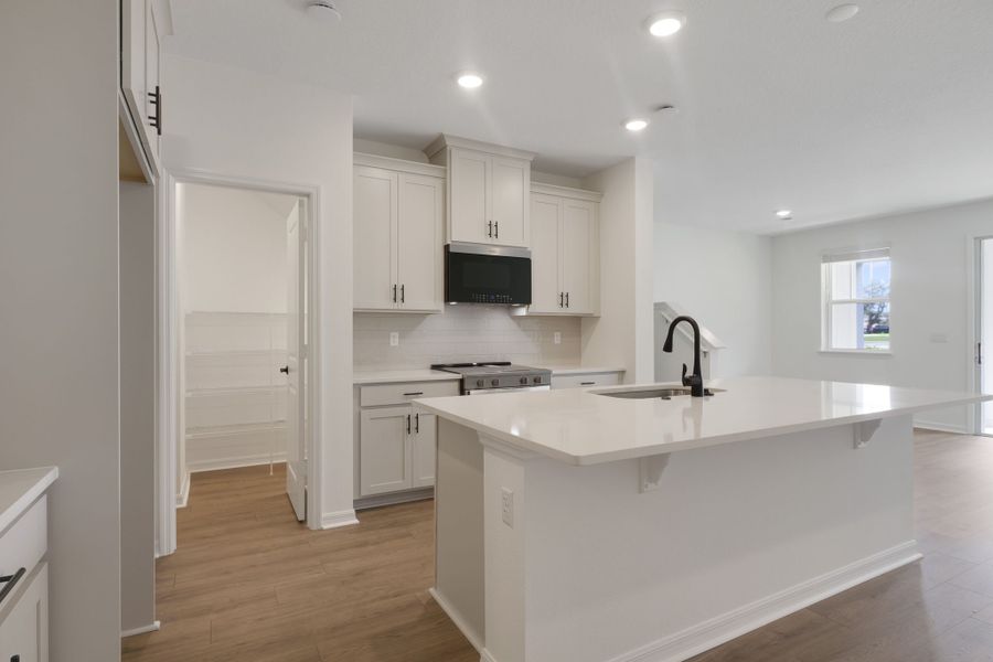 Furnished interior view inside a new home in Towns at Riverwalk, Sanford (Image 5).