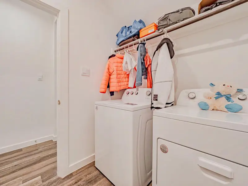 Furnished interior view inside a new home in , Katy (Image 9).
