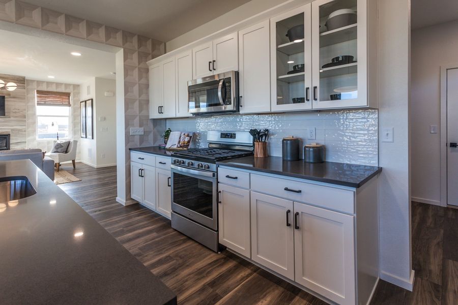 Representative furnished interior of a home built from the Twain by Hartford Homes in Trailside, Timnath (Image 41).