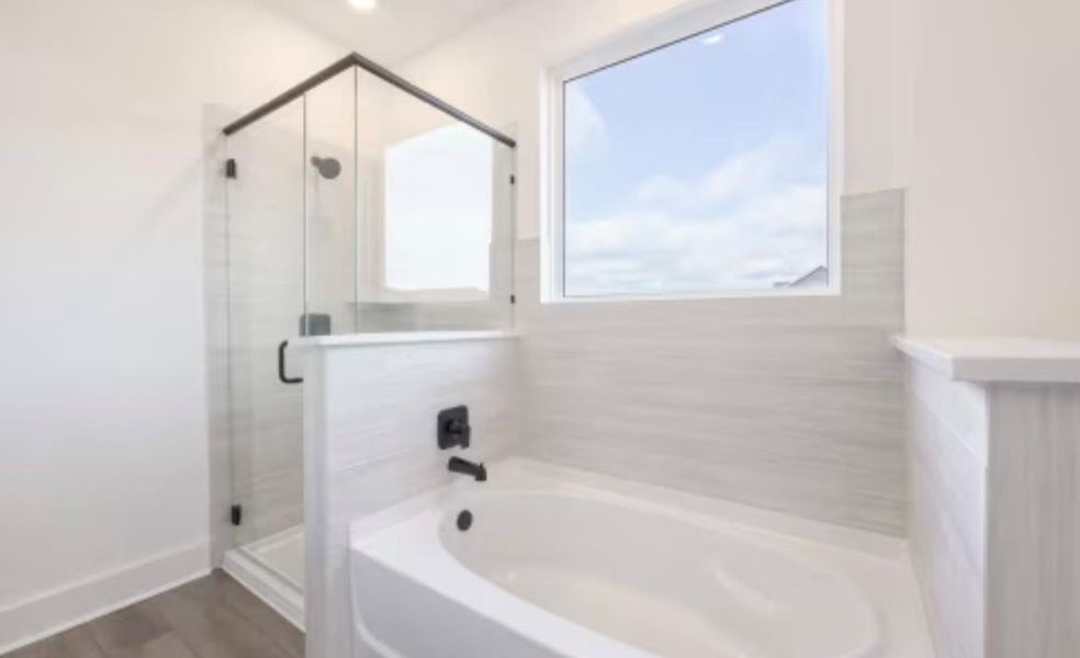 Furnished interior view inside a new home in , Kyle (Image 3).