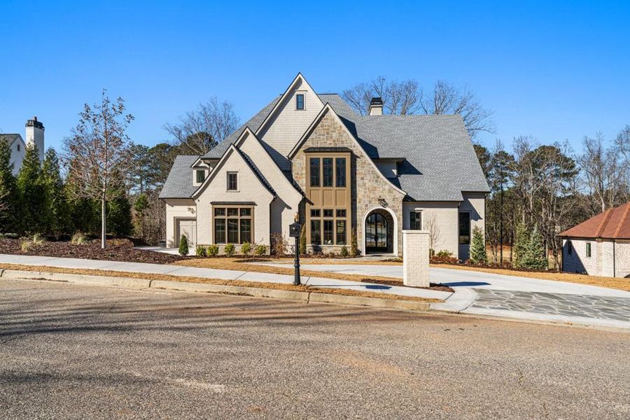 Front exterior of a new home in , Milton, GA, highlighting curb appeal (Image 41).