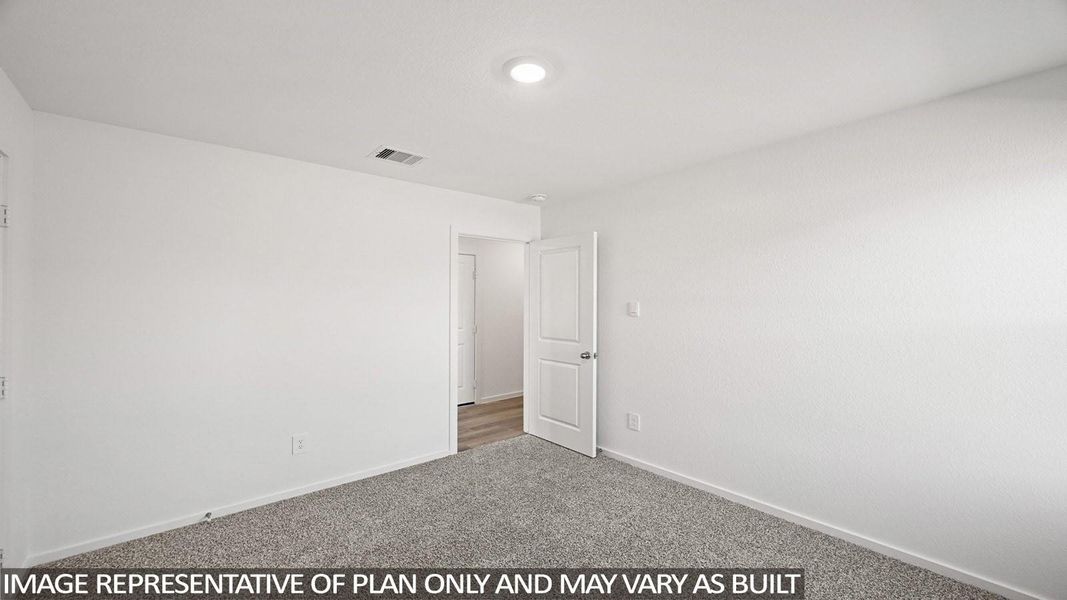 Spacious, unfurnished interior of a new home in New Waverly Station, New Waverly (Image 12).