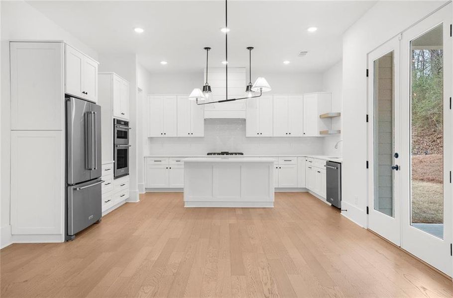 Furnished interior view inside a new home in , Canton (Image 35).
