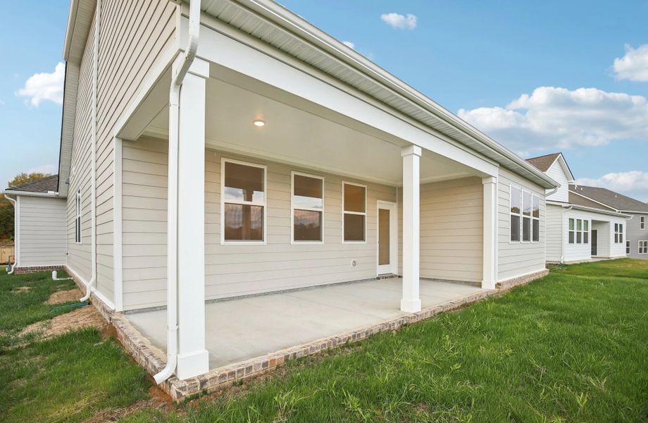 Exterior details and patio area of a home in Willow Landing, Mount Juliet (Image 29).