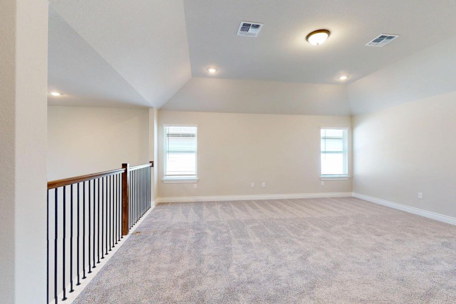 Spacious, unfurnished interior of a new home in Edgewood, Leander (Image 23). Spacious, unfurnished interior of a new home in Edgewood, Leander (Image 23).
