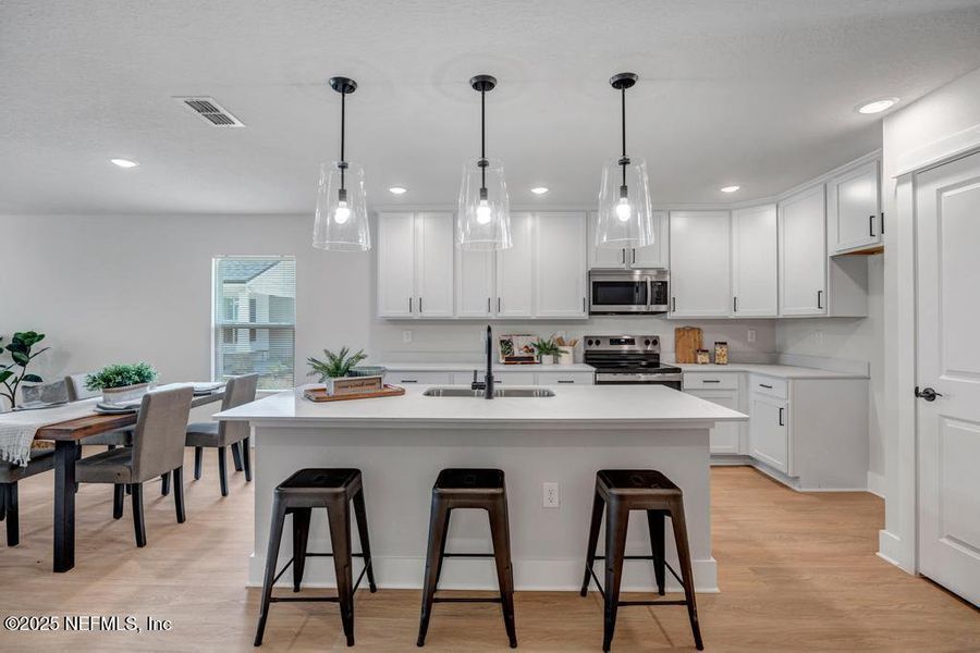 Furnished interior view inside a new home in , Jacksonville (Image 14).