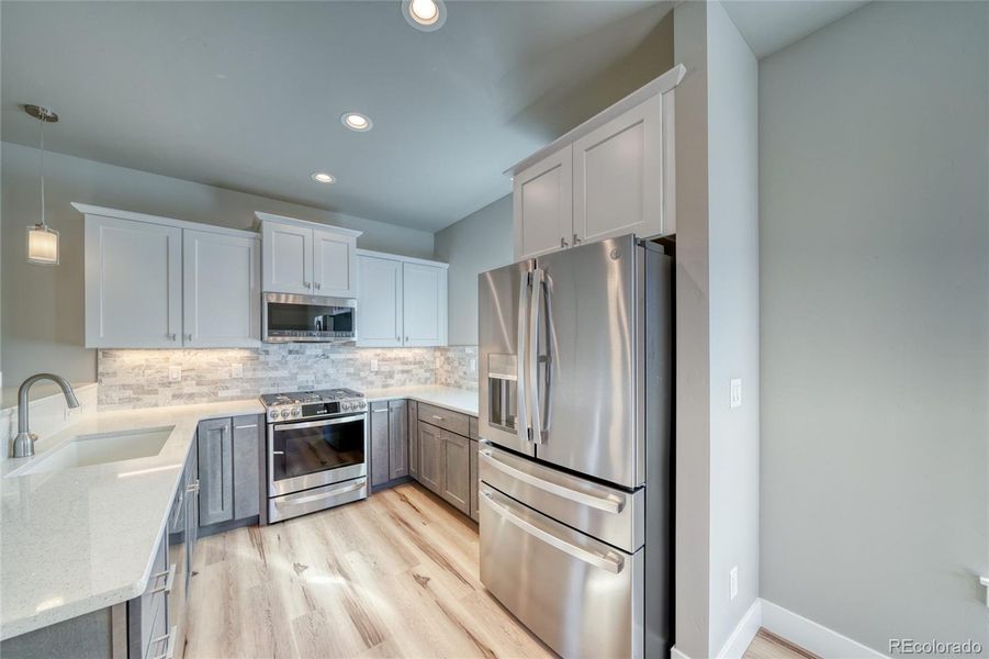 Stainless steel appliances