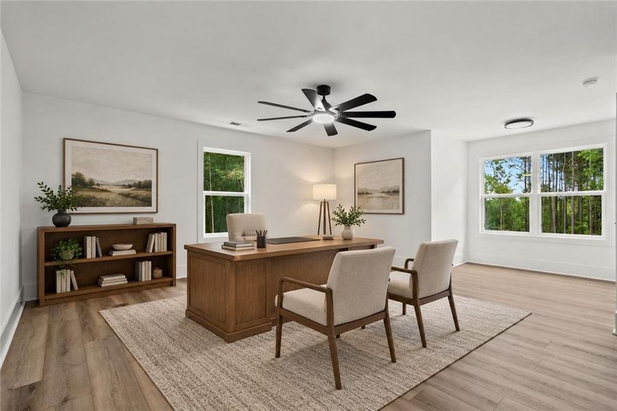 Furnished interior view inside a new home in , Jasper (Image 6). Furnished interior view inside a new home in , Jasper (Image 6).