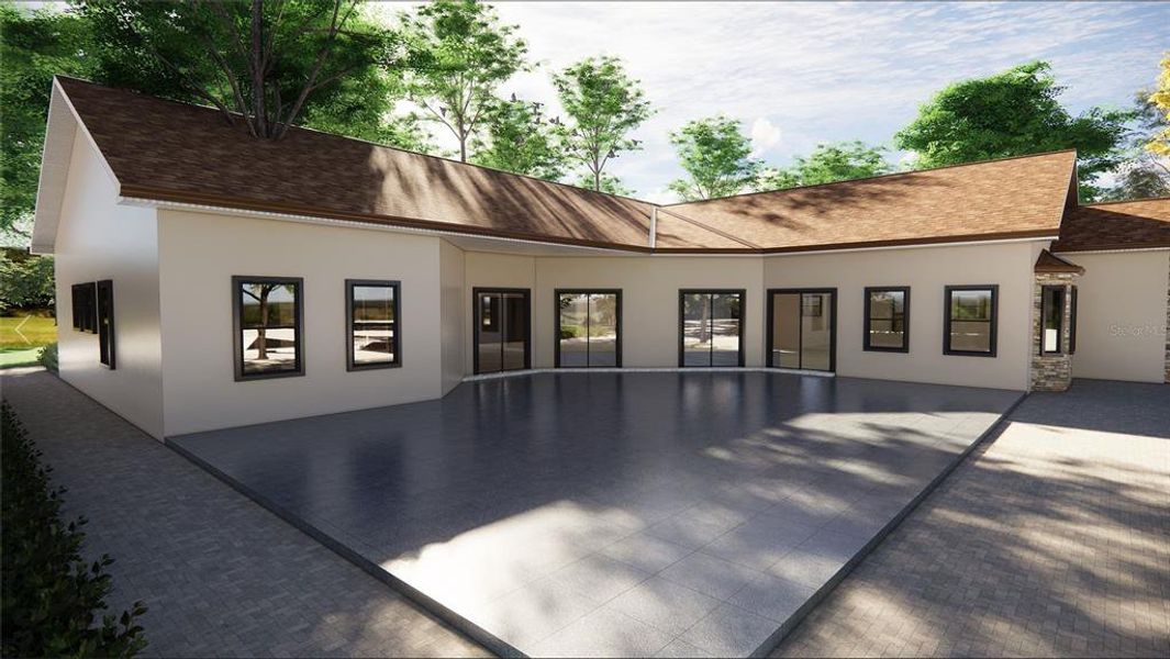 Exterior details and patio area of a home in , Homosassa (Image 4).