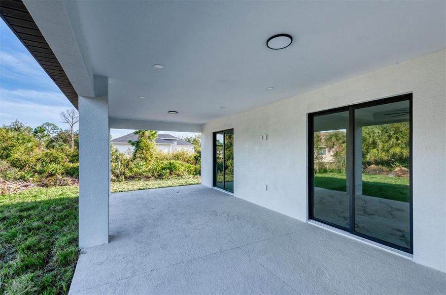 Exterior details and patio area of a home in , North Port (Image 29). Exterior details and patio area of a home in , North Port (Image 29).