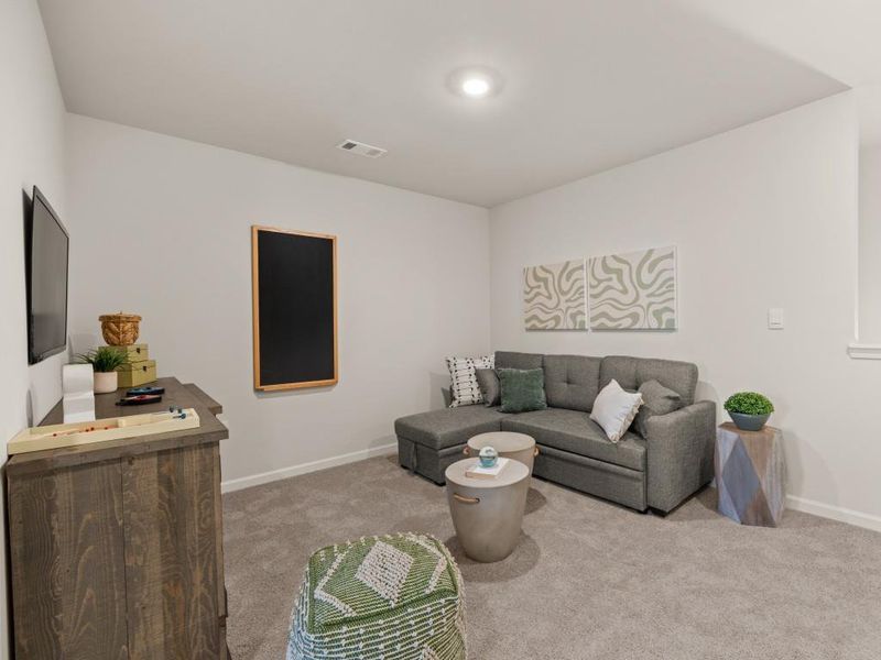Furnished interior view inside a new home in Mountain Park, Dahlonega (Image 4). Furnished interior view inside a new home in Mountain Park, Dahlonega (Image 4).