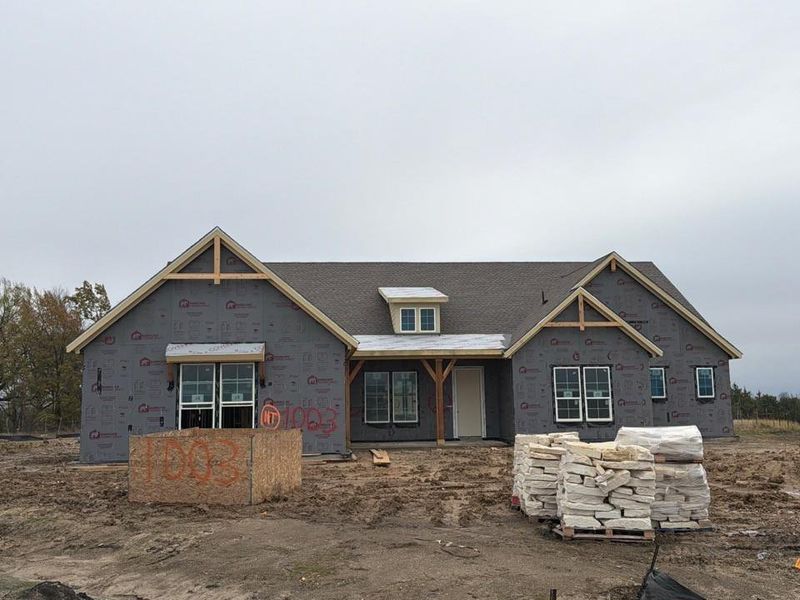 View of property in mid-construction View of property in mid-construction