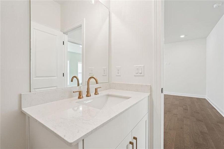 Furnished interior view inside a new home in Promenade at Sawnee Village, Cumming (Image 11).